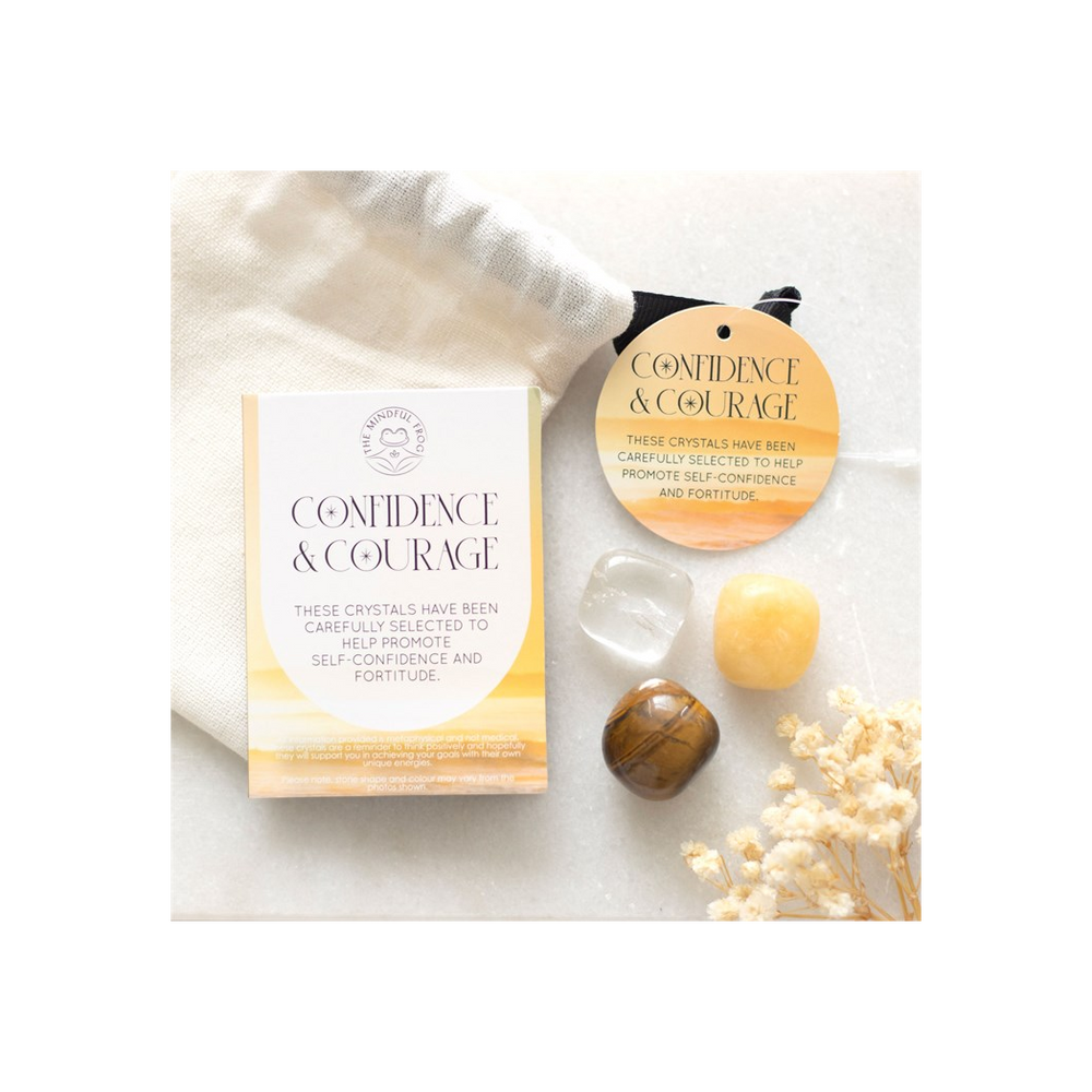Confidence & Courage Healing Crystal Set