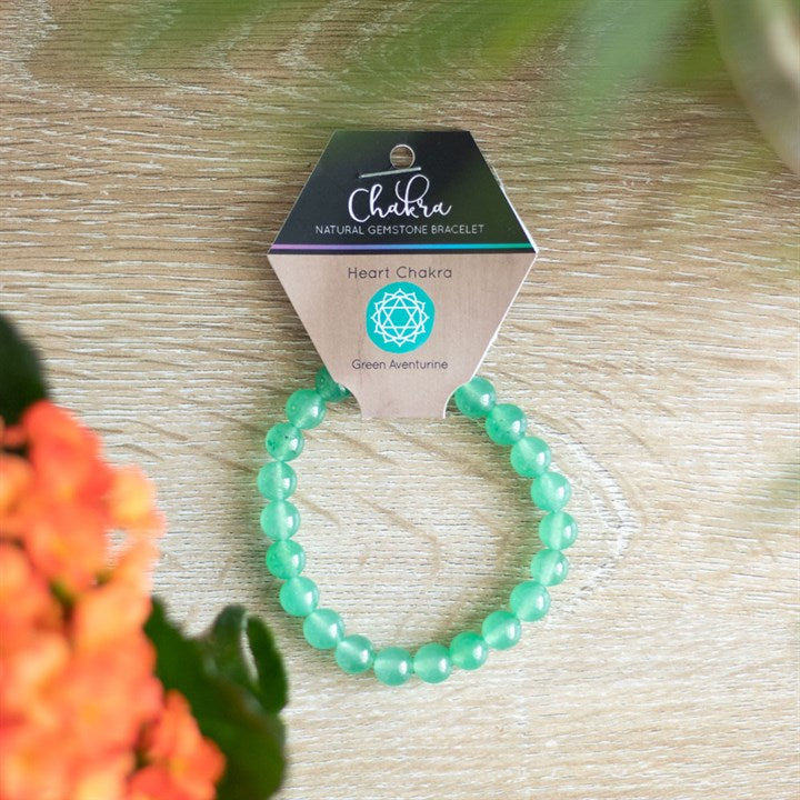 Heart Chakra Green Aventurine Prosperity Bracelet