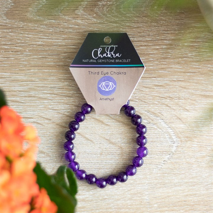 Amethyst's Healing Touch: Energy Bracelet