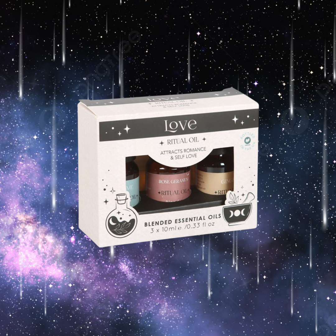 Set of 3 Love Ritual Blended Essential Oils