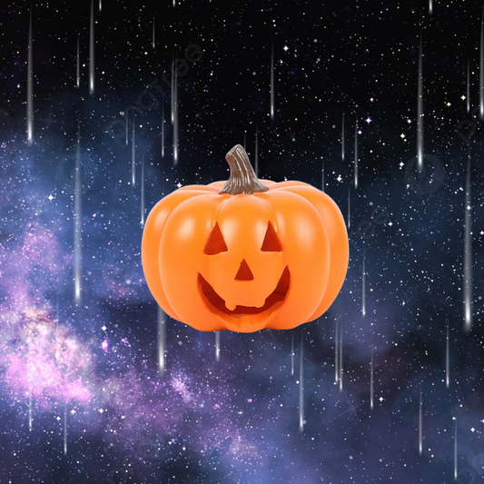 Orange Pumpkin Incense Cone Holder