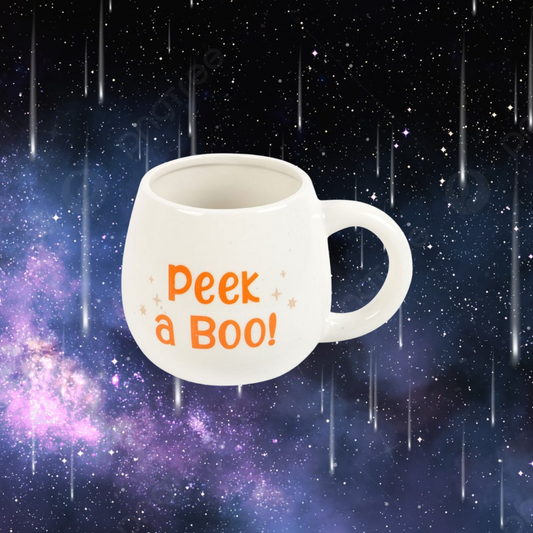 Peekaboo Ghost Rounded Mug