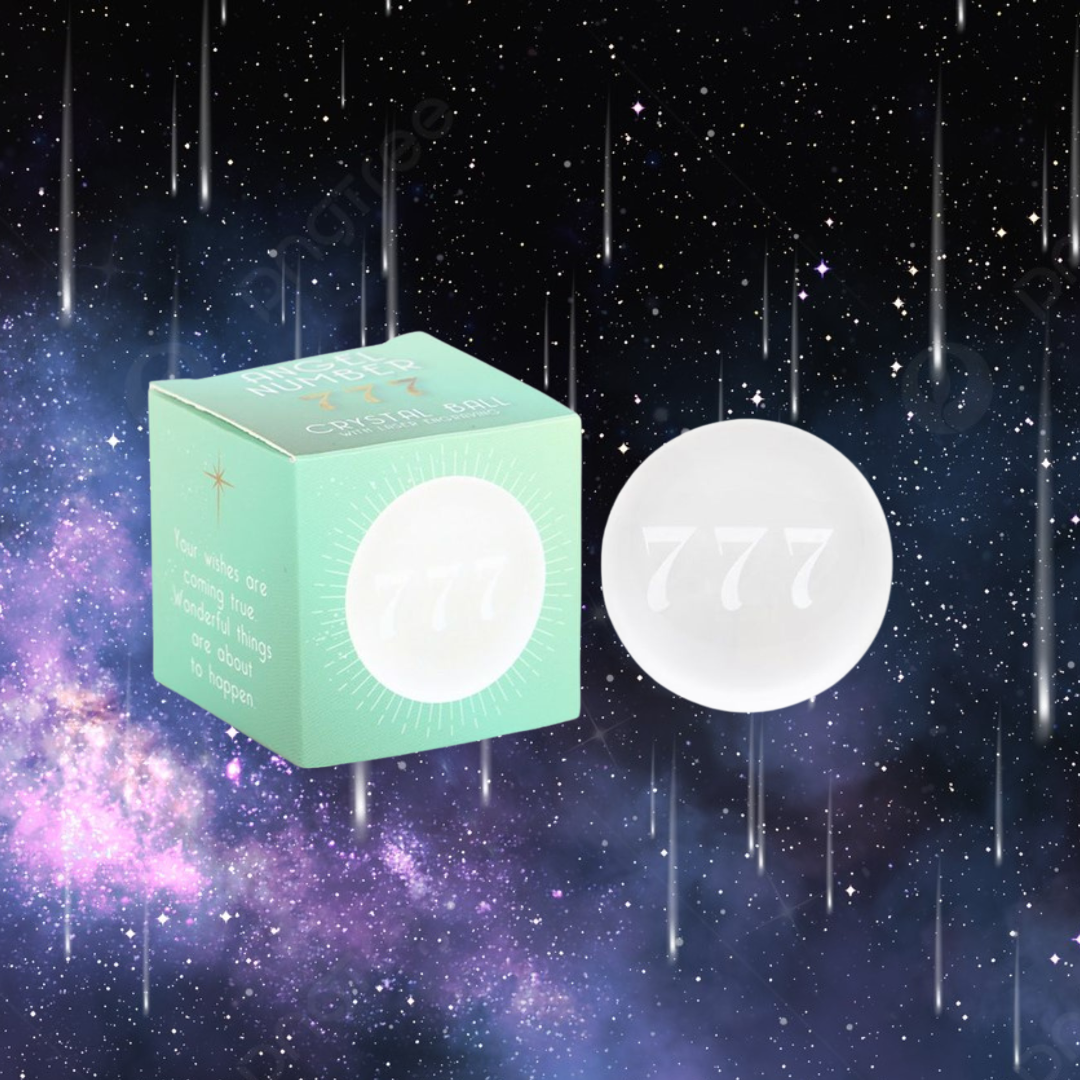 777 Angel Number Crystal Ball