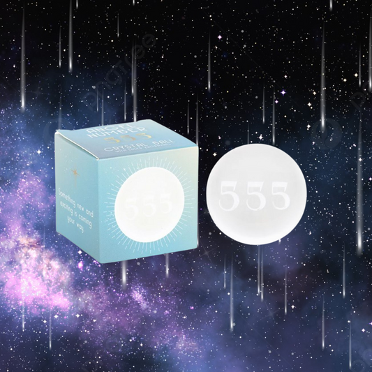 555 Angel Number Crystal Ball