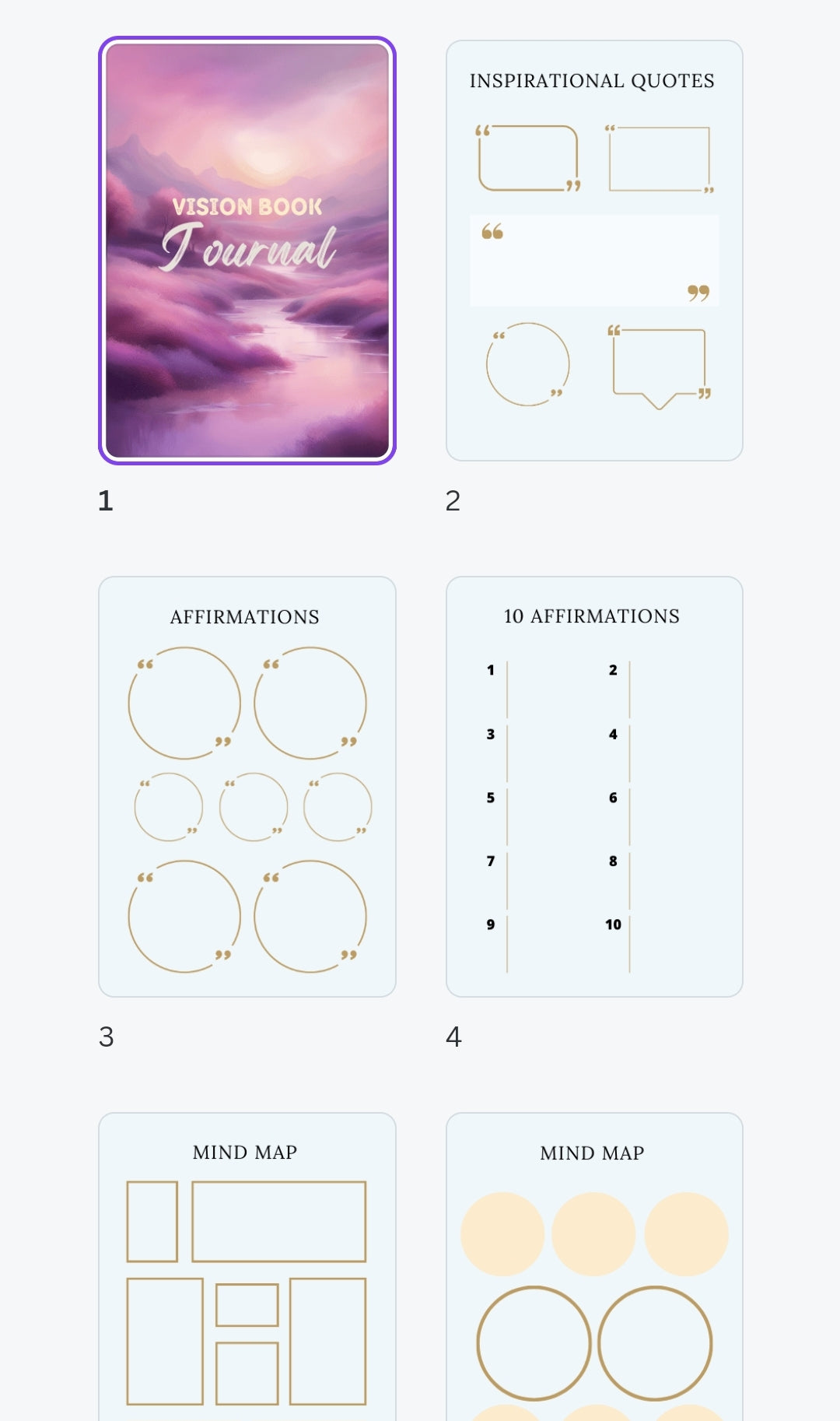 Vision Book Journal - Digital Copy