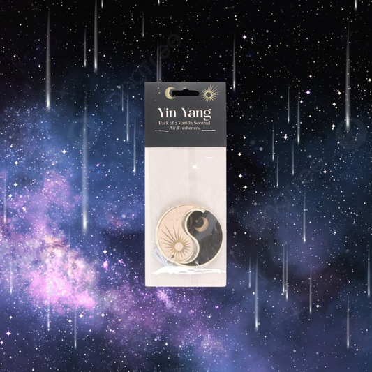 Pack of 2 Yin Yang Vanilla Scented Air Fresheners