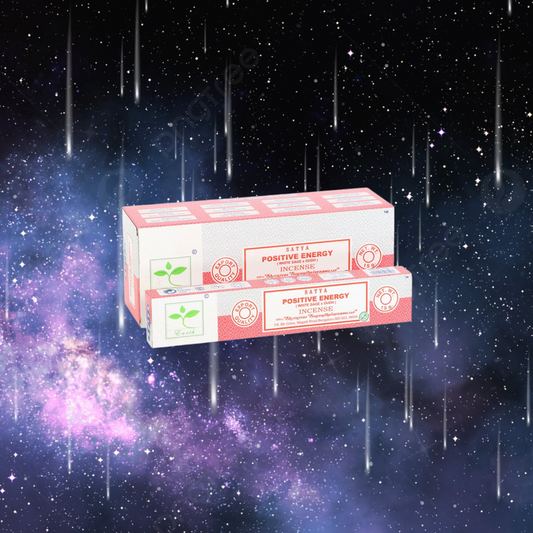 6 Packs of Positive Energy Earth Incense by Satya