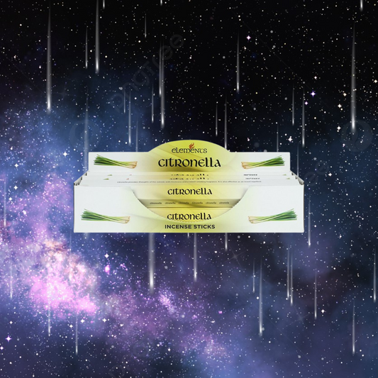 Set of 6 Packets of Elements Citronella Incense Sticks