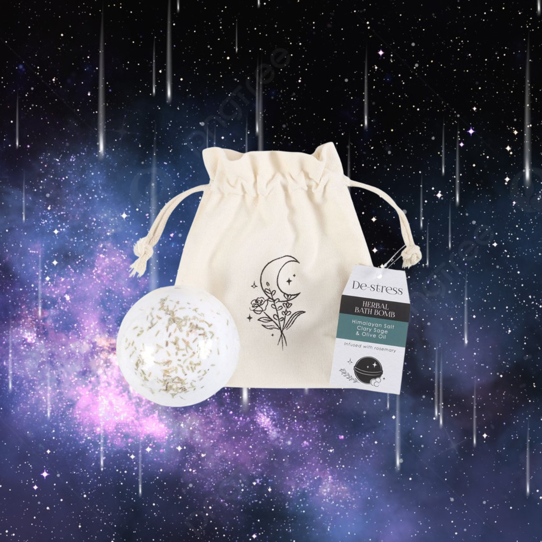 'De-Stress' Herbal Clary Sage Bath Bomb
