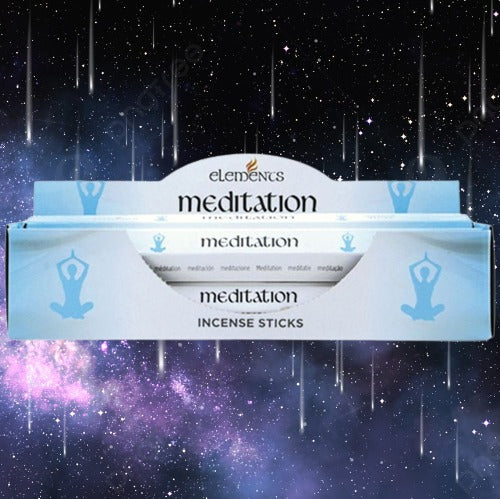 Set of 6 Packets of Elements Meditation Incense Sticks