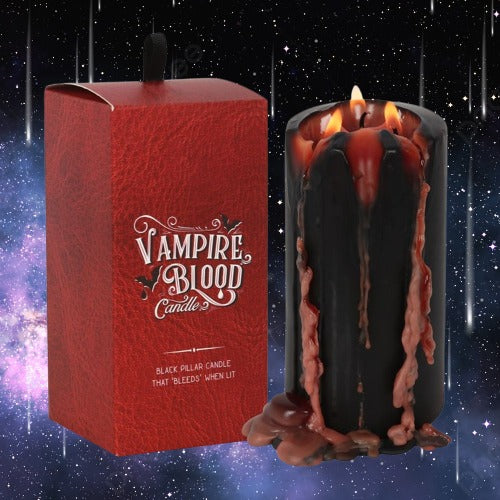 Large Vampire Blood Pillar Candle
