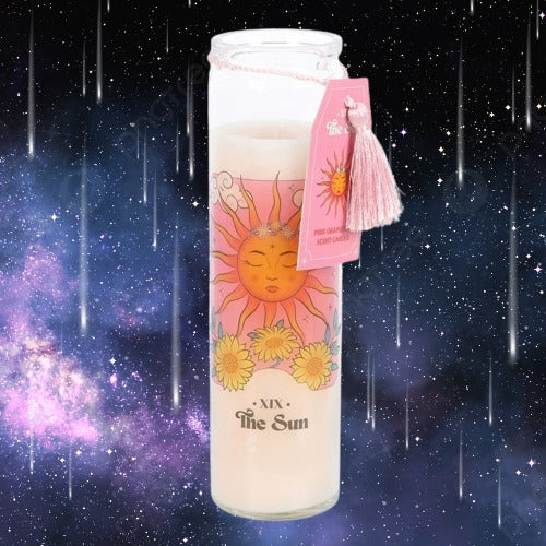 The Sun Pink Grapefruit Tube Candle