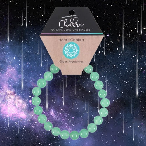 Heart Chakra Green Aventurine Prosperity Bracelet