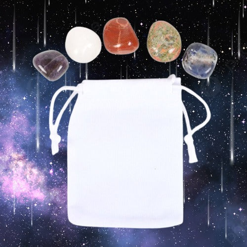Virgo Crystal Tumblestone Set