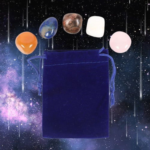 Taurus Crystal Tumblestone Set