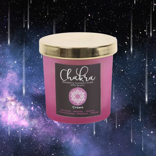 Crown Chakra Elevation: Blackberry Candle