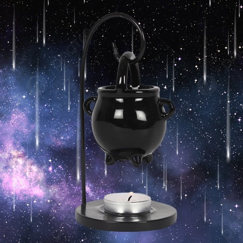 Mystical Atmosphere: Hanging Cauldron Burner