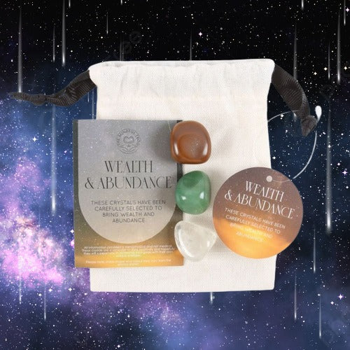 Wealth & Abundance Healing Crystal Set