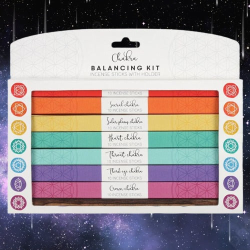 Harmony Awaits: Chakra Balancing Incense Set