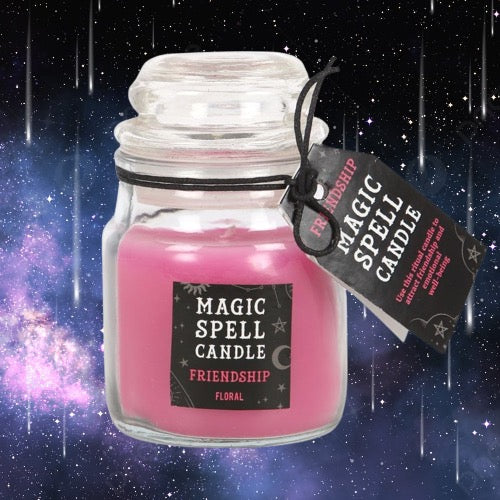 Blossoming Bonds: Friendship Spell Candle
