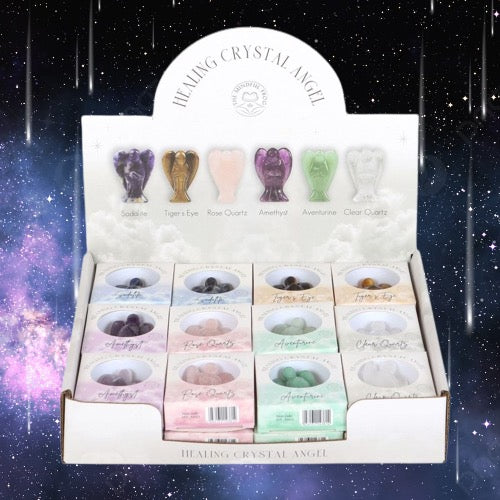 Set of 24 Healing Crystal Angels