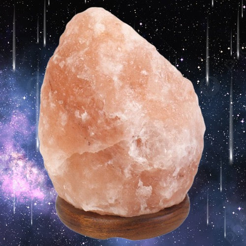 Wellness-Boosting 3-4kg Salt Crystal Lamp