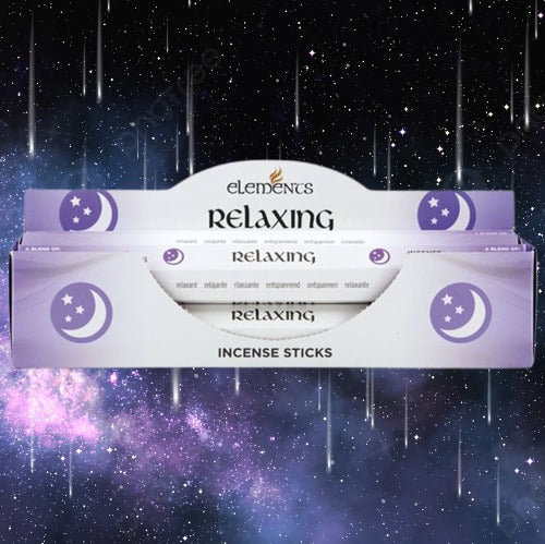 Set of 6 Packets of Elements Relaxing Incense Sticks